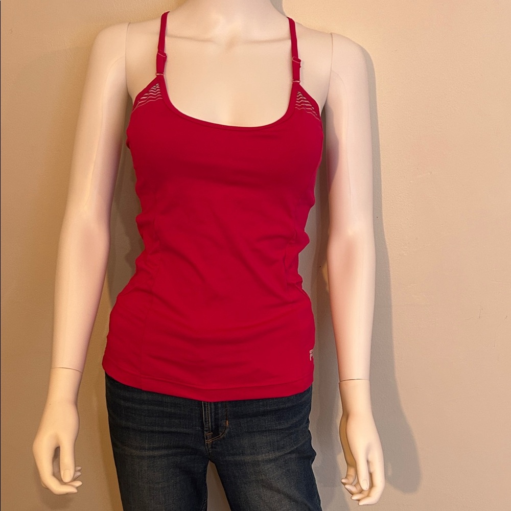 Fila Vibrant Pink Camisole Top